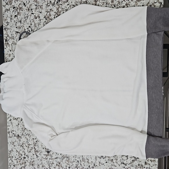 White medium champion hoodie zip up sweater - Picture 6 of 6
